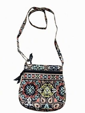 vera bradley retired sierra petite double zip hipster crossbody